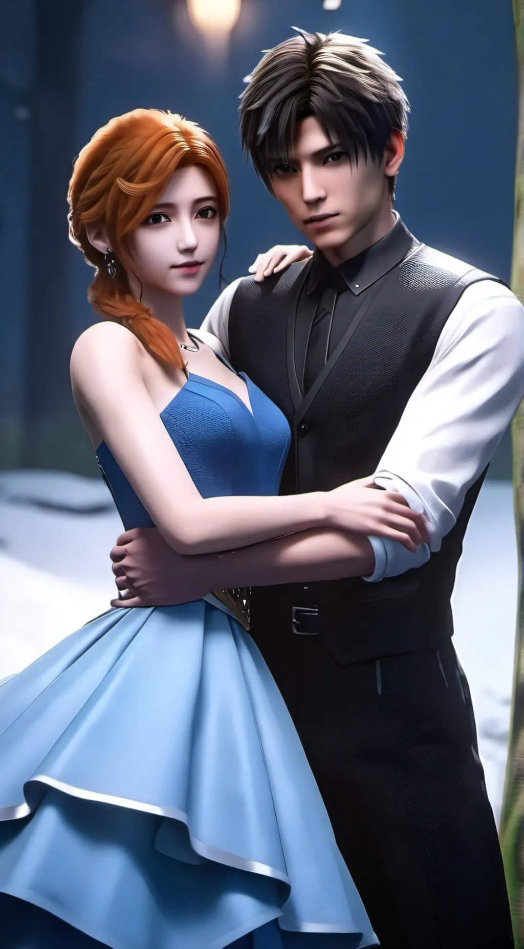 ai character: Ruby and Max background