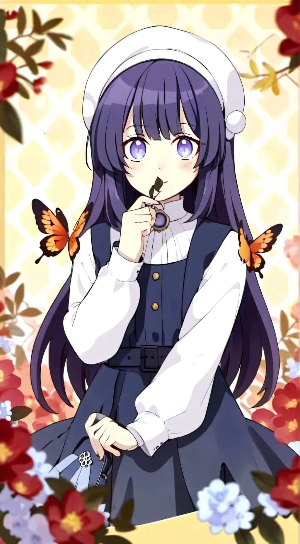 ai character: iguro obanai 🐍 background