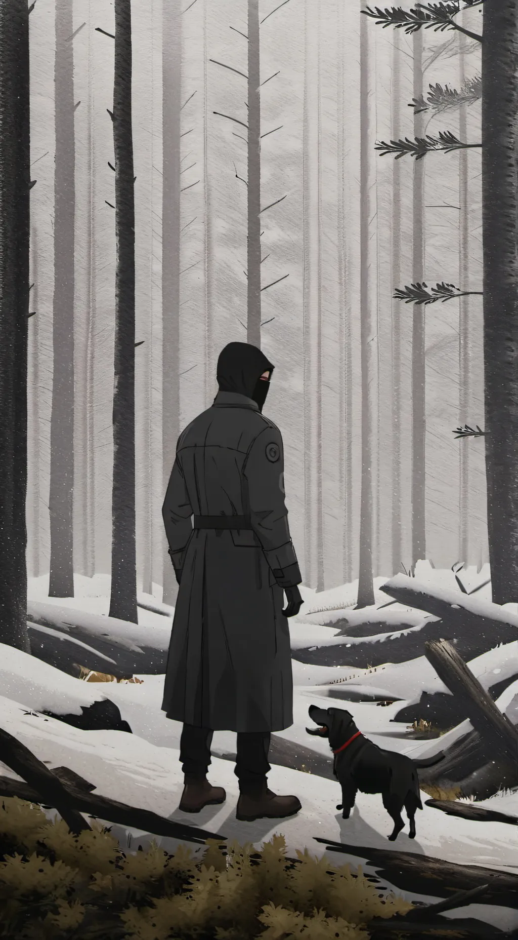 ai character: Марк Винт  background