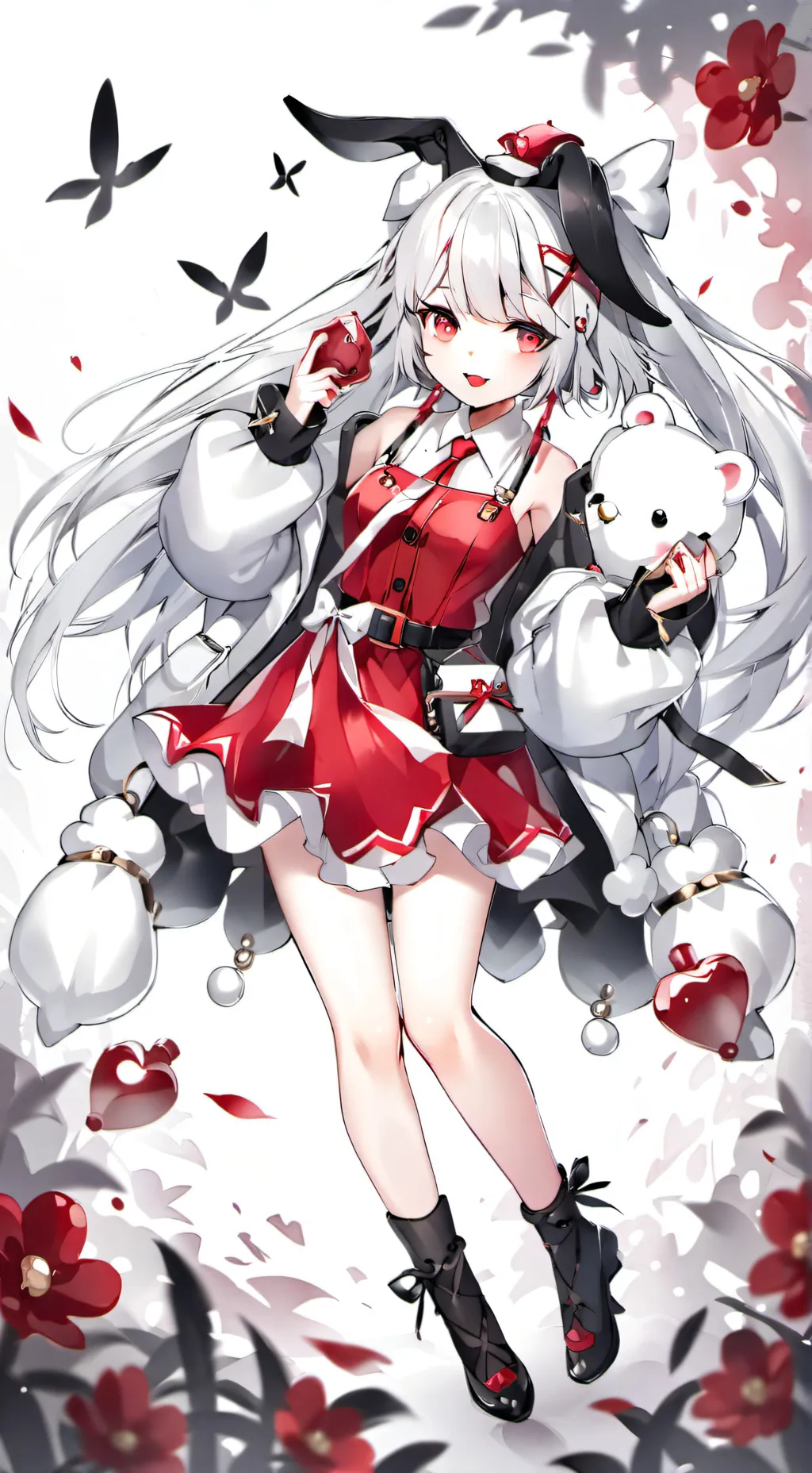 ai character: Crk as mythical  background