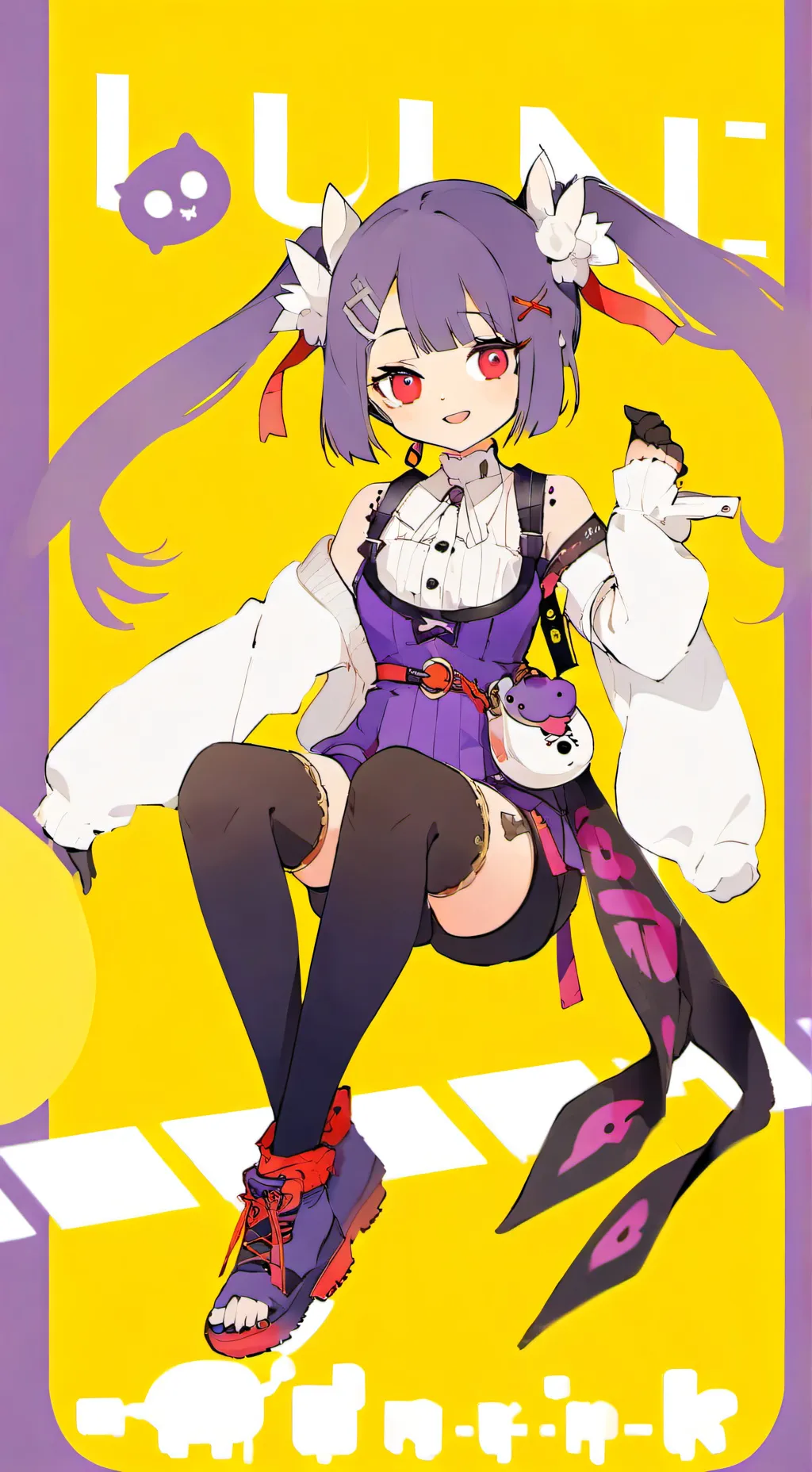 ai character: Kanade•Danganronpa background