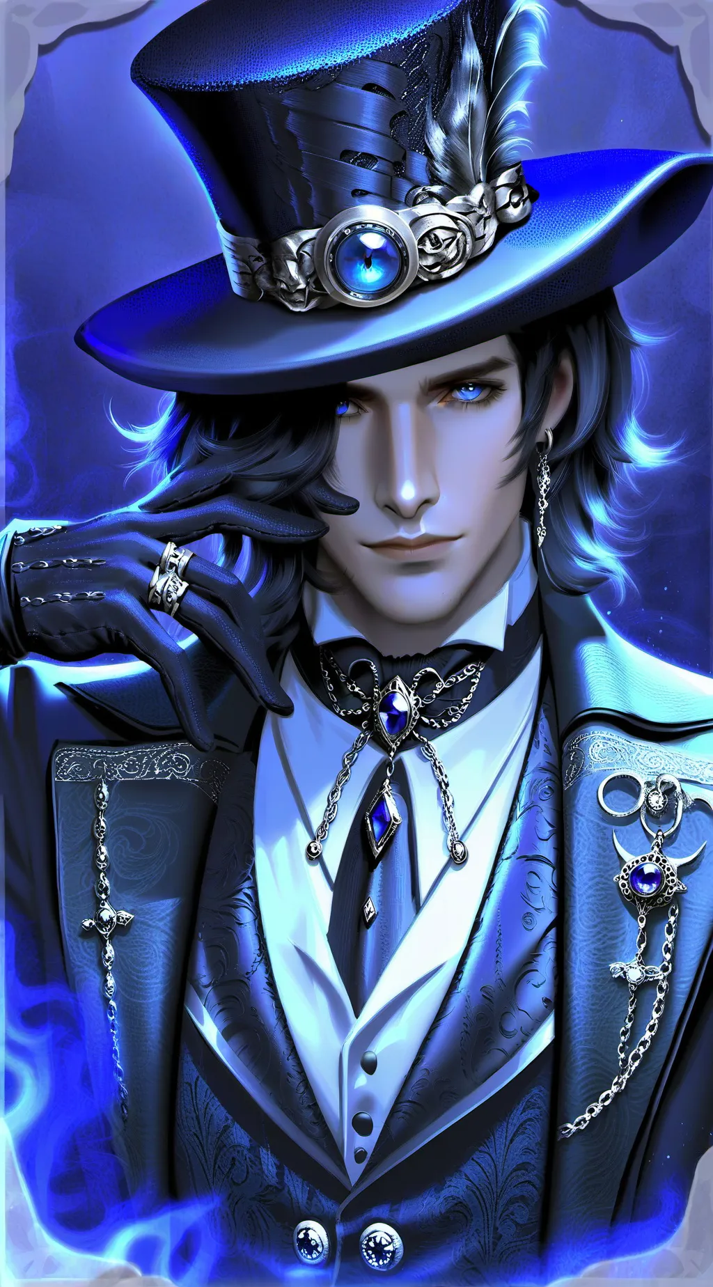 ai character: Charles Sumner  background