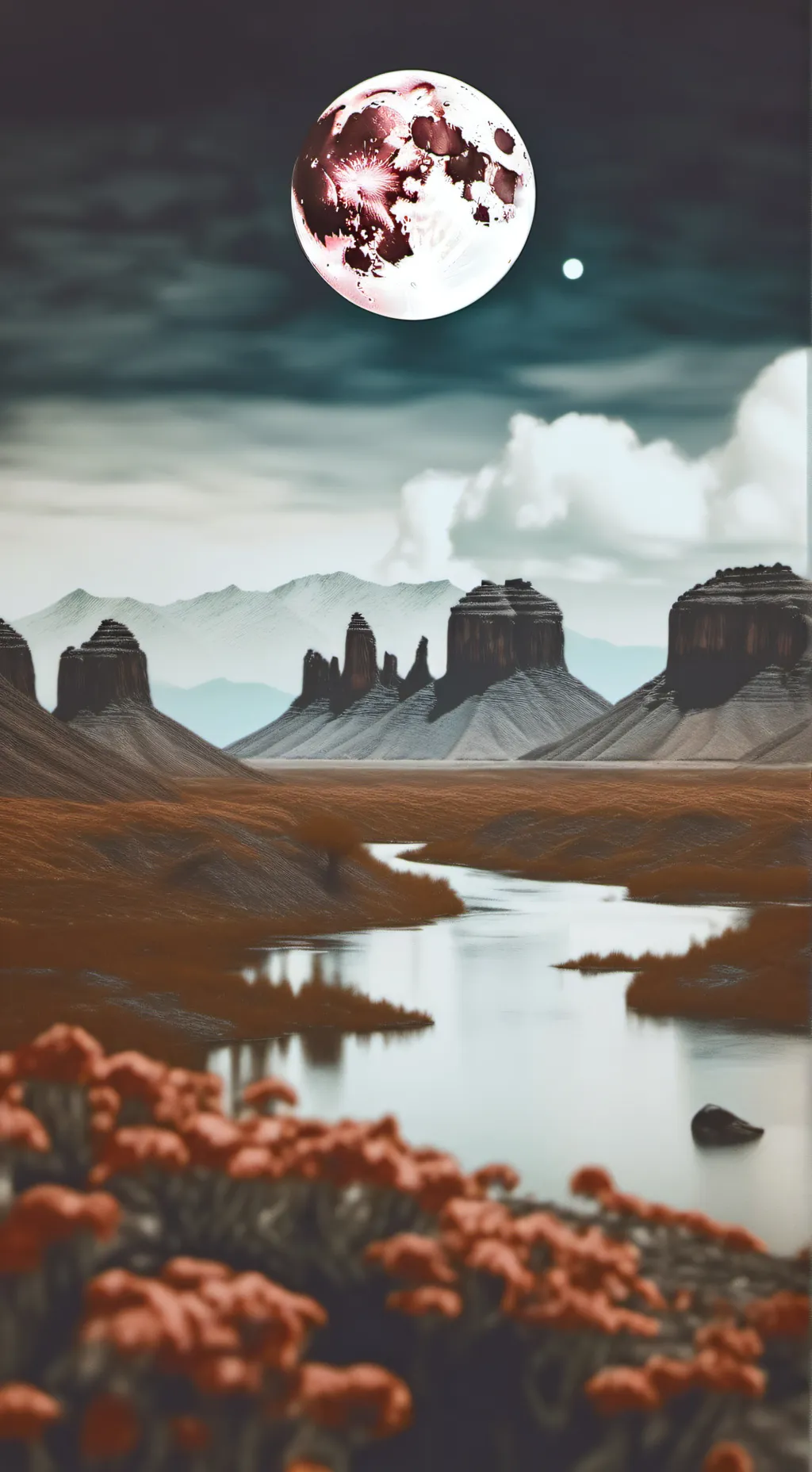 ai character: Hello I’m back! background