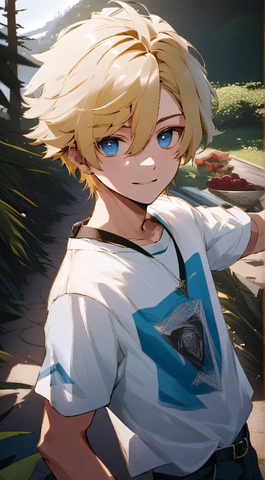 ai character: Max background