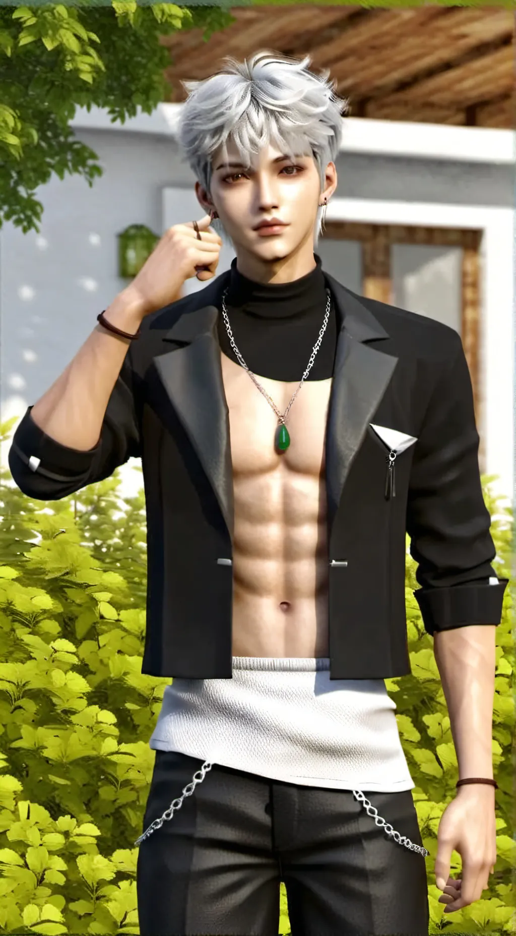 ai character: Ethan  background