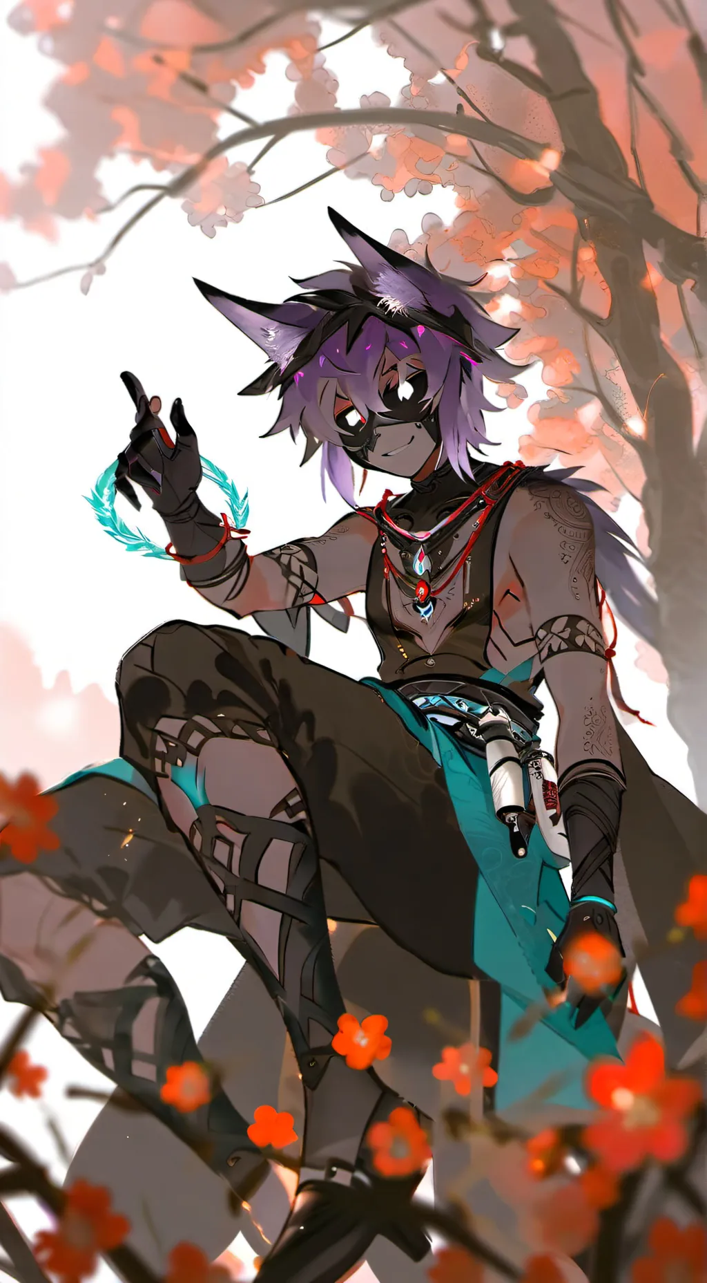 ai character: Noli forsaken background