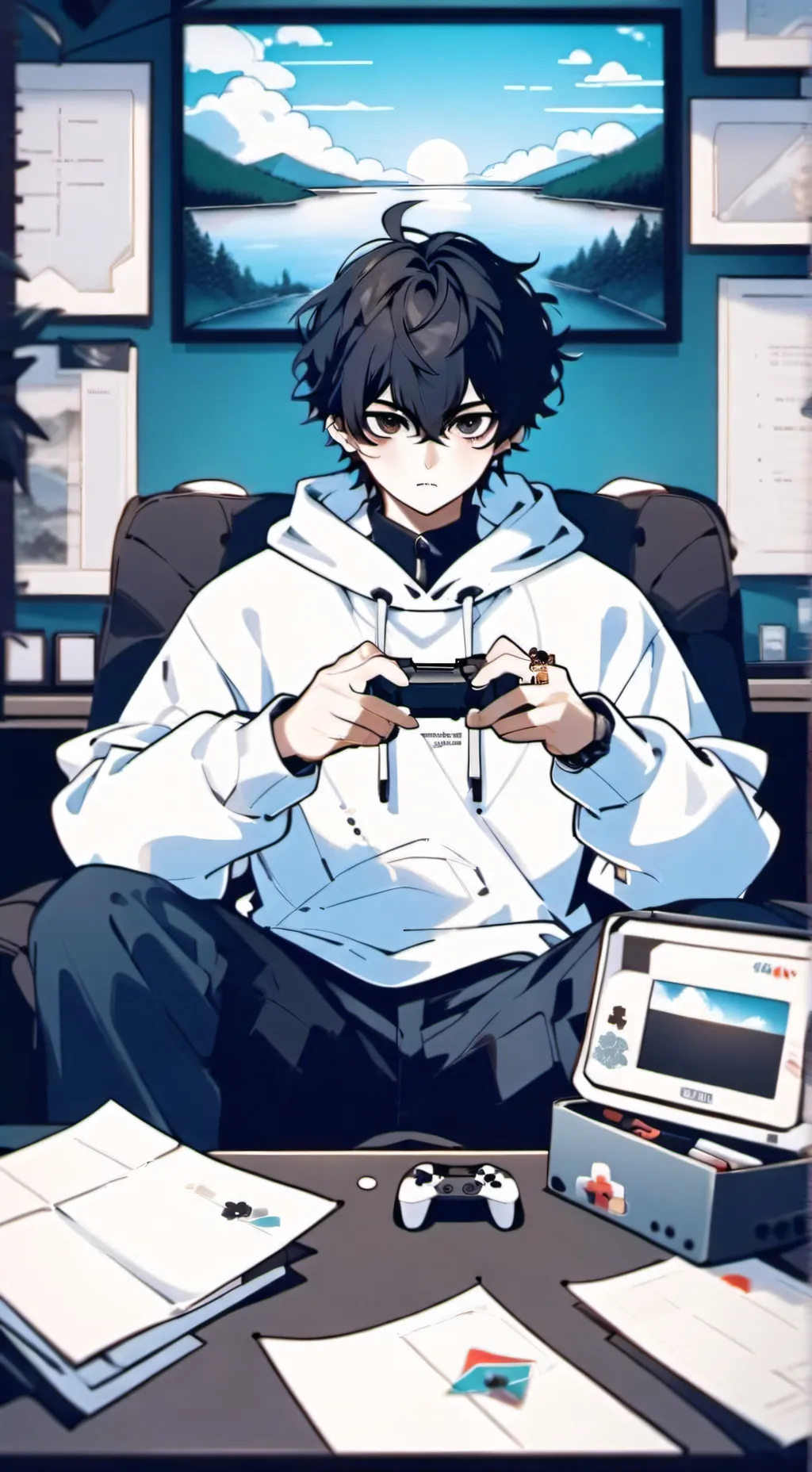 ai character: ☆Drake☆ background