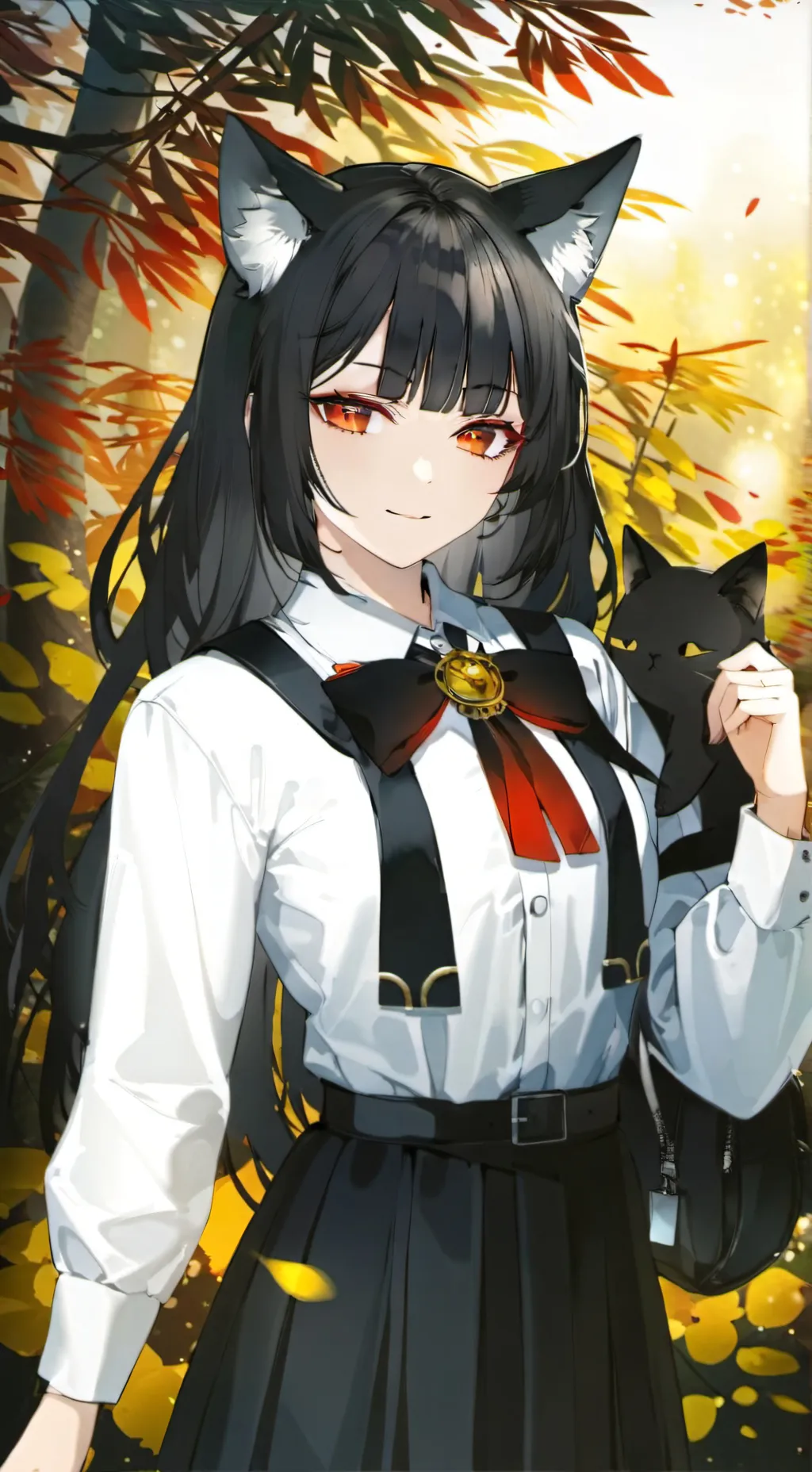 ai character: Miyabi  background