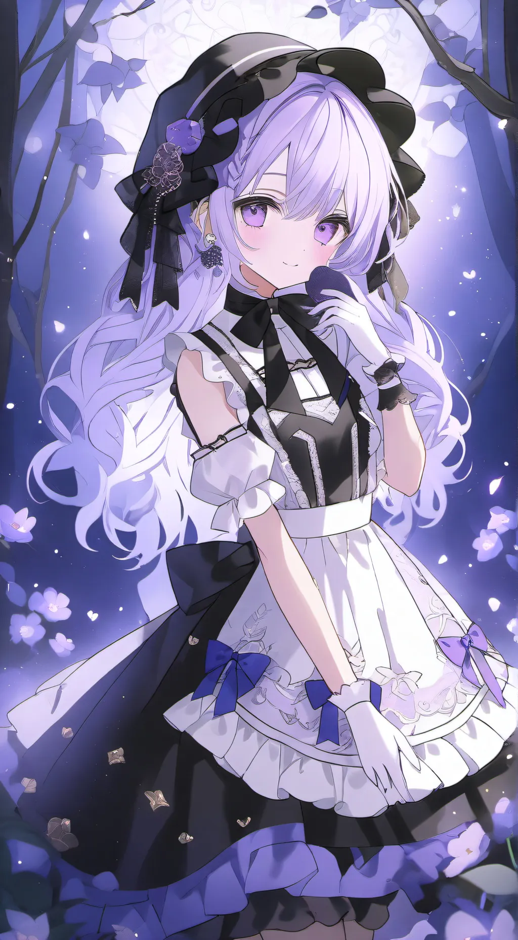 ai character: Lilia 🌺 background