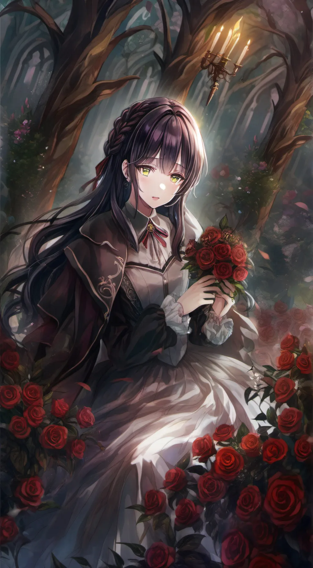 ai character: 🍙Аля🍙 background