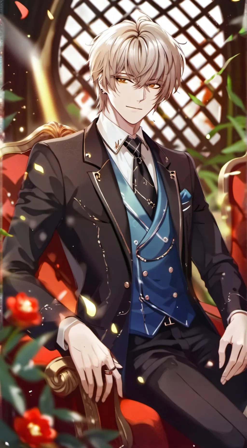 ai character: King chase background