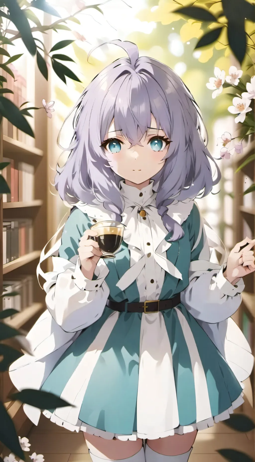 ai character: Yuna ◽️◾️ background