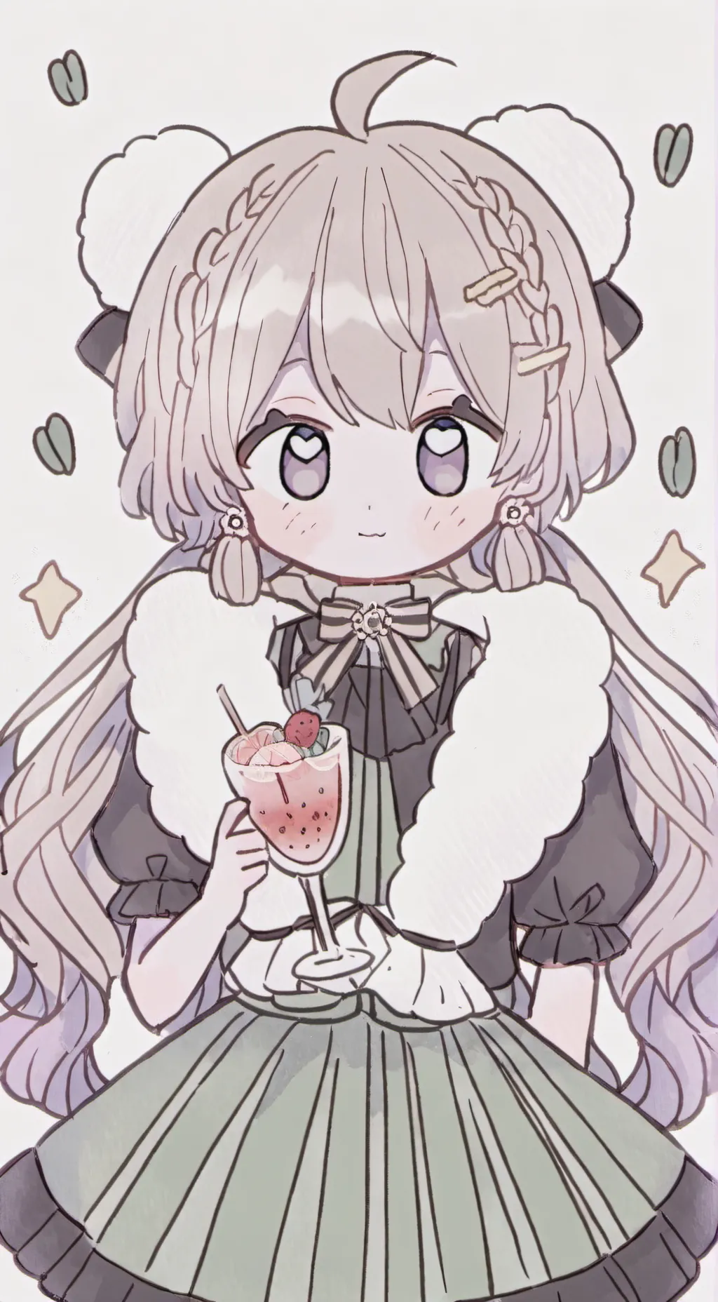 ai character: kir x baku x yn background