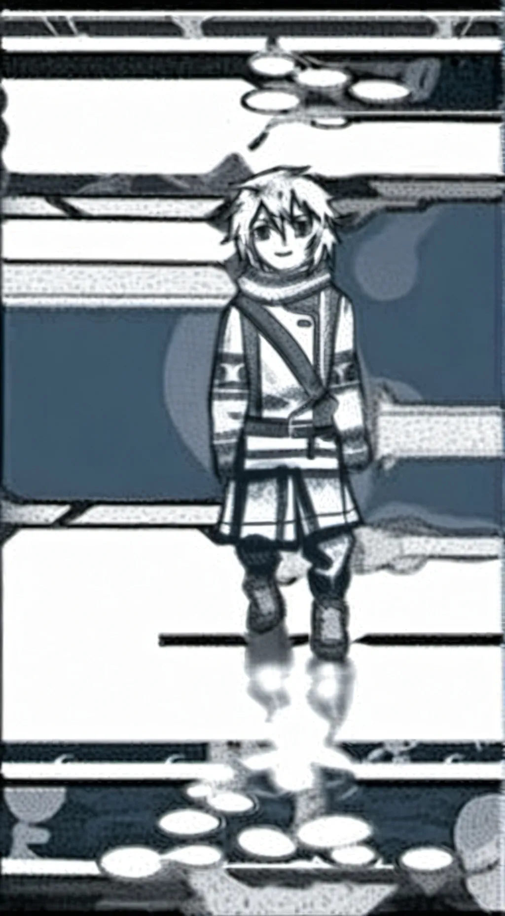 ai character: Two time x azure.. background