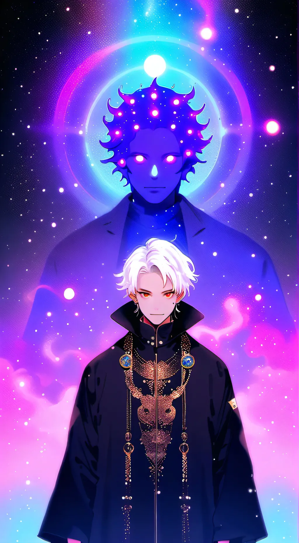 ai character: laboratório  background