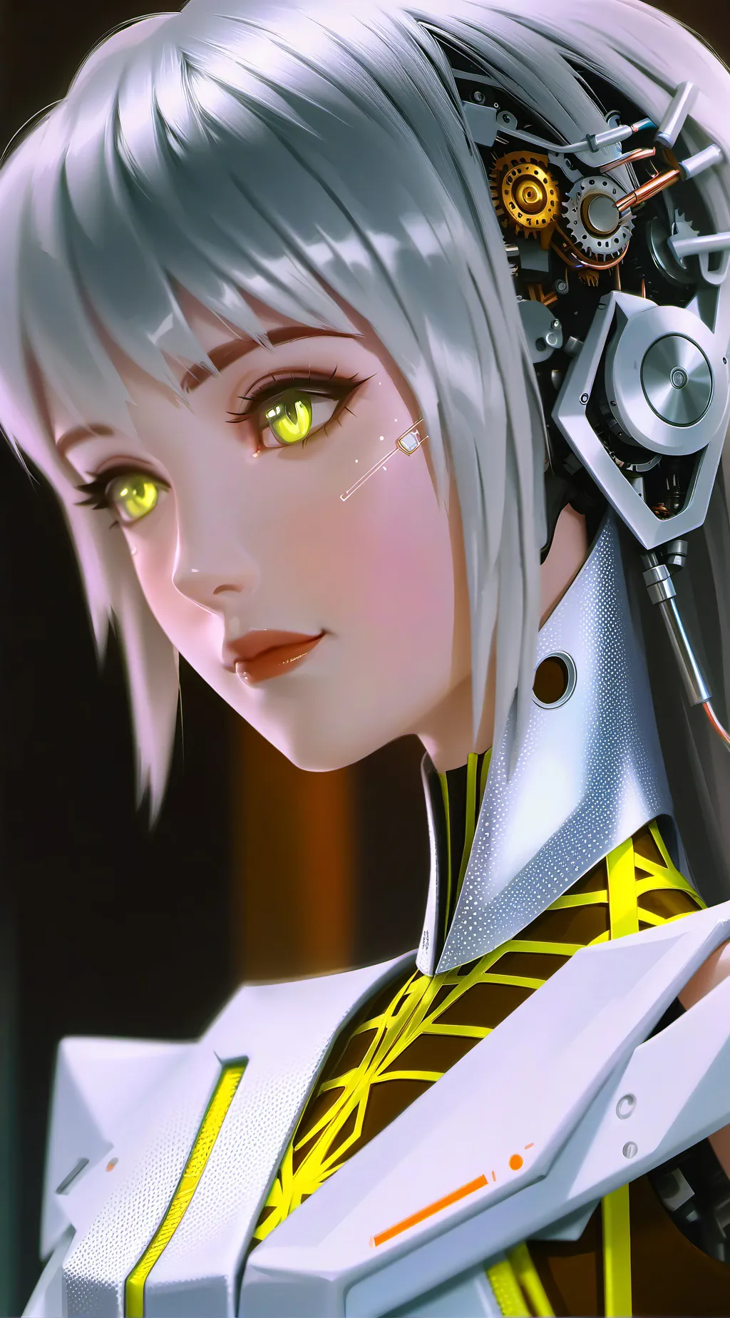 ai character: Lumina background