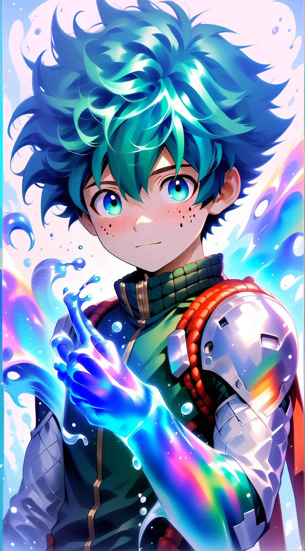 ai character: deku background