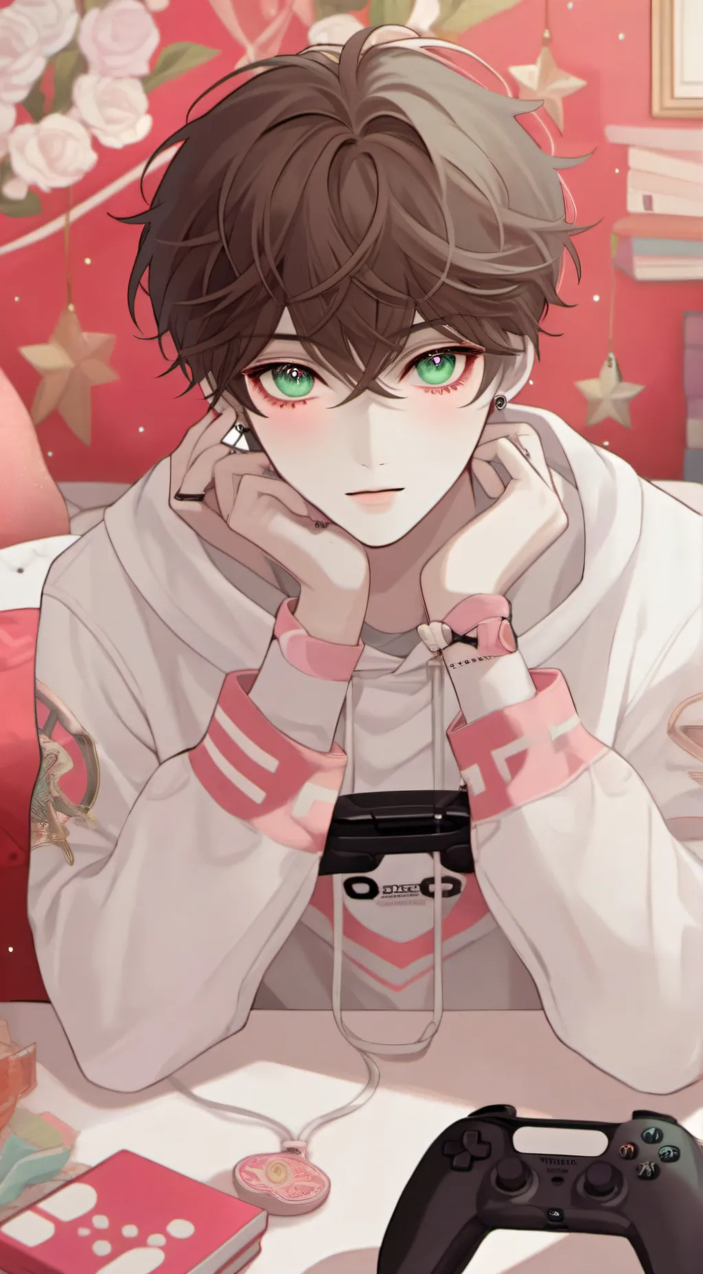 ai character: Annoying twin bro background