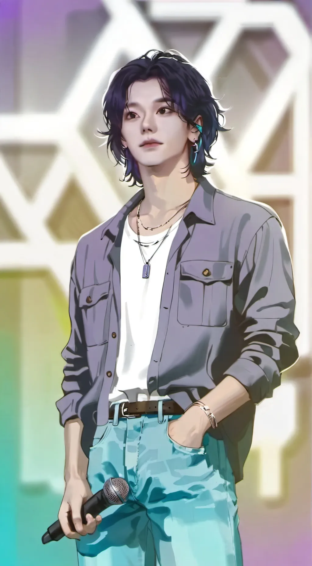 ai character: Jungkook  background