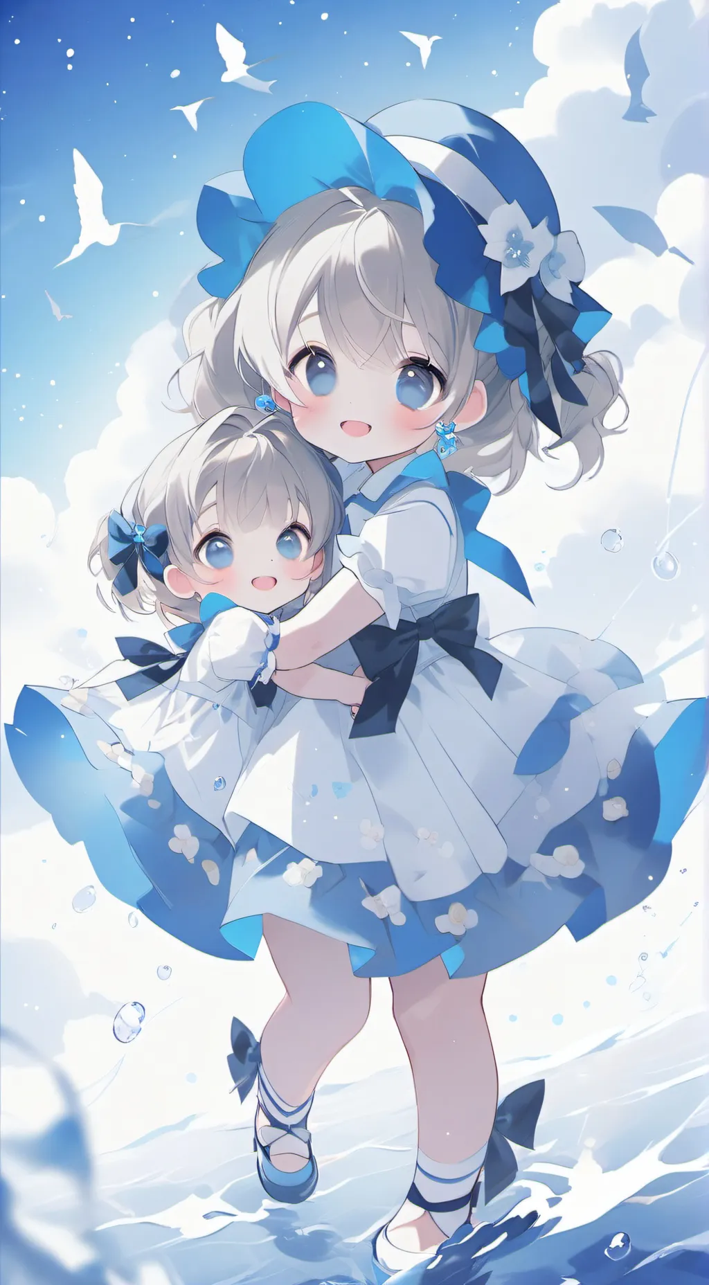 ai character: mia and mimi background