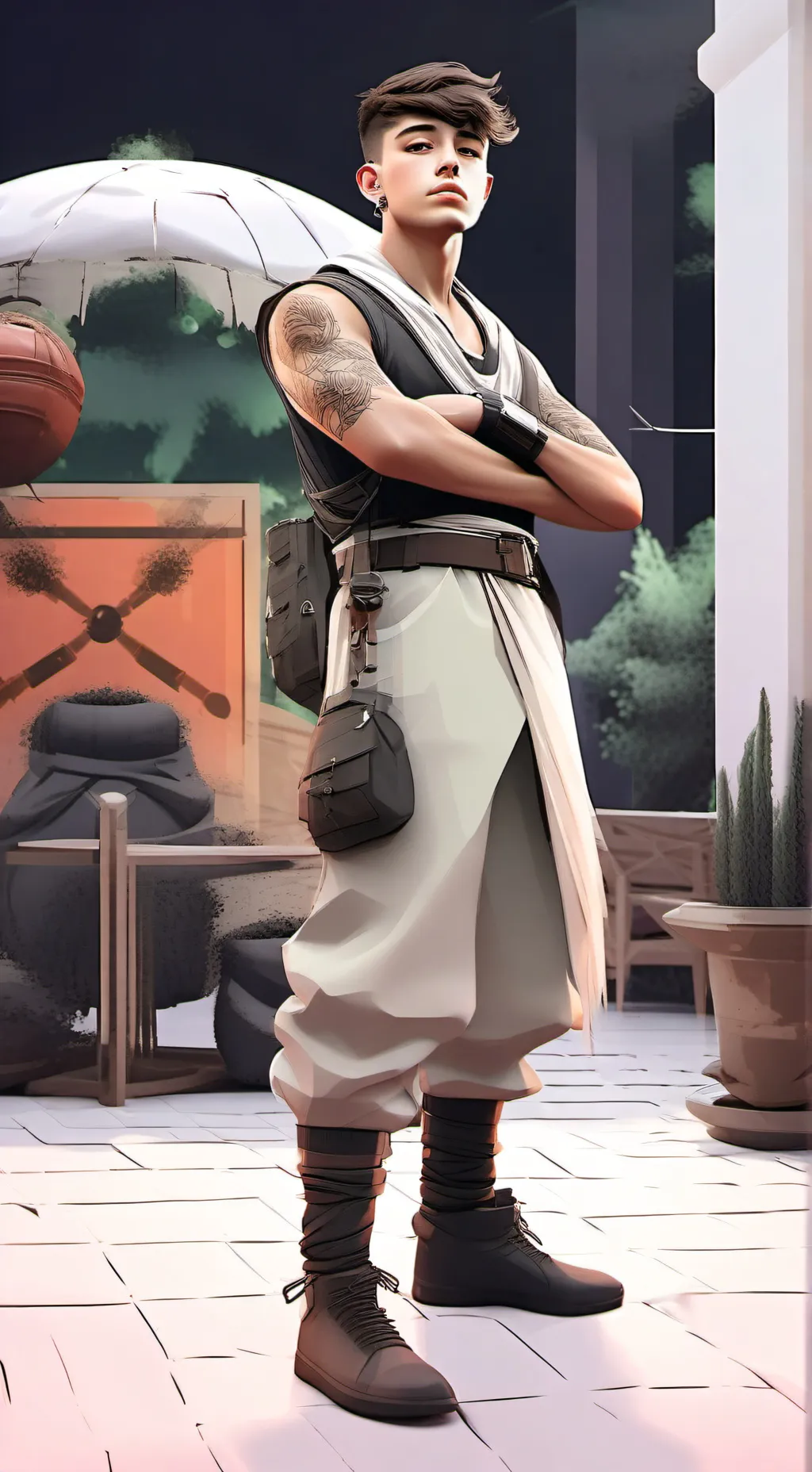 ai character: el menor  background