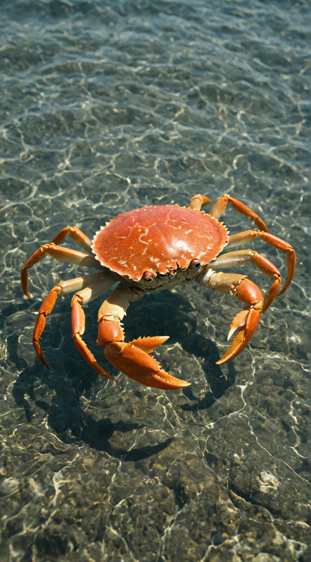 ai character: ♋ Crab Guardian  background