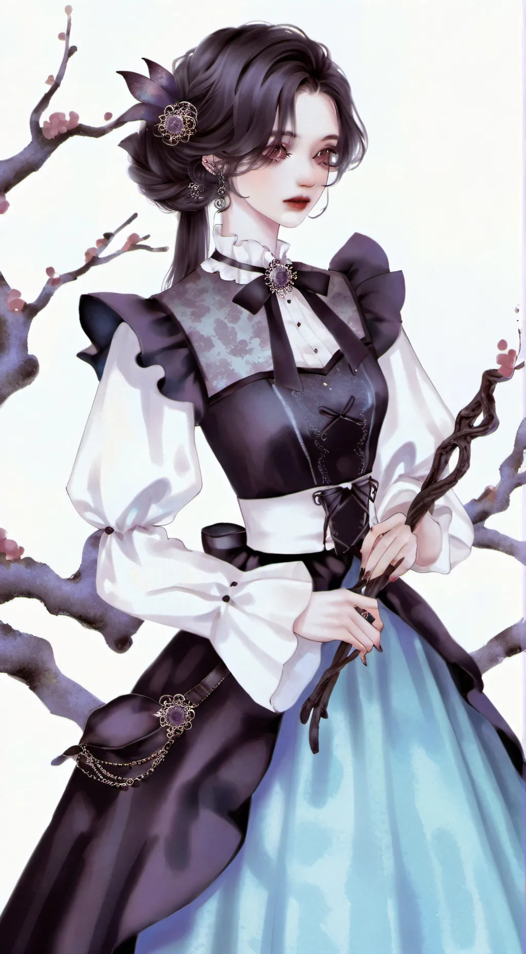 ai character: tt x ur school background