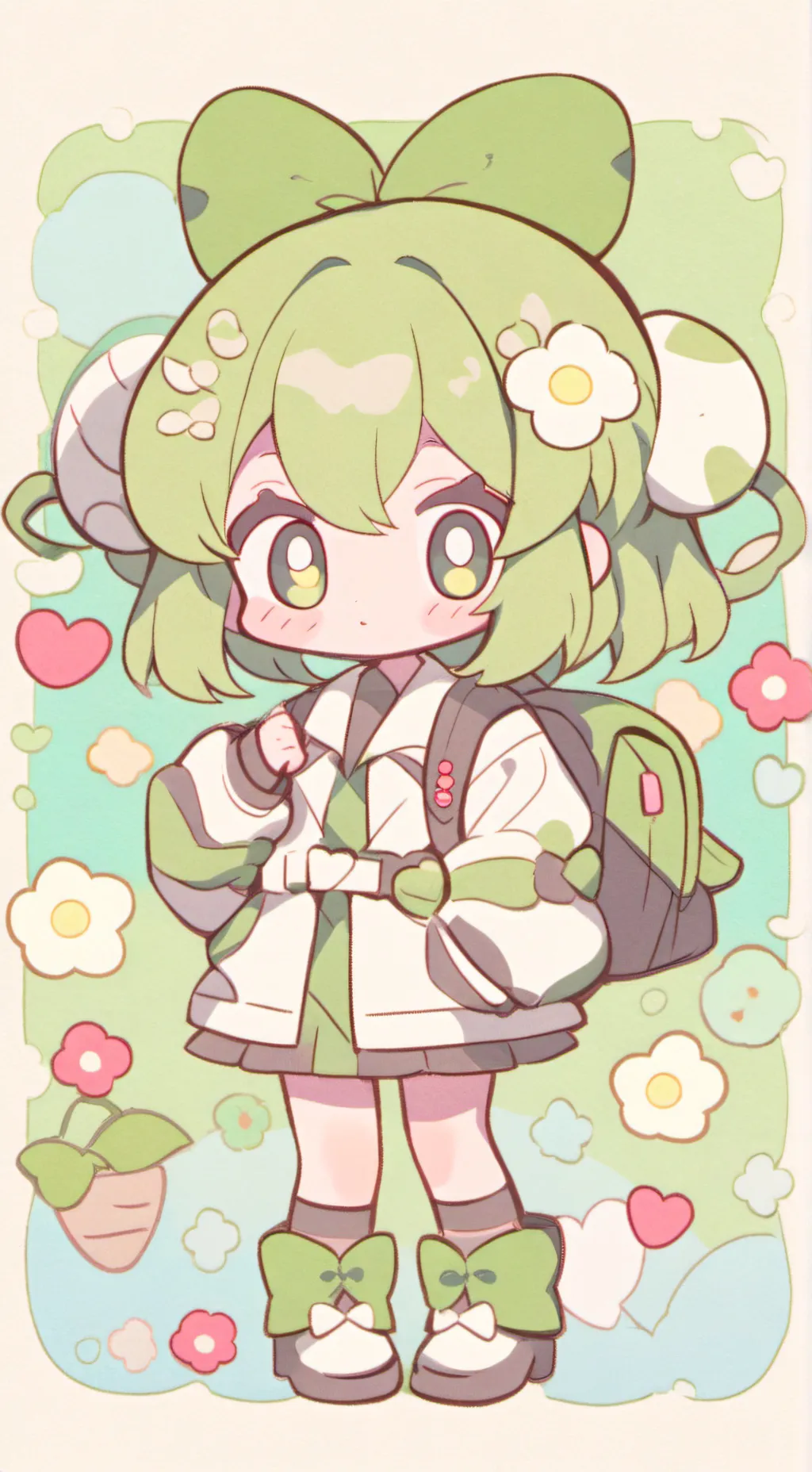 ai character: ★~dw loves you~★ background