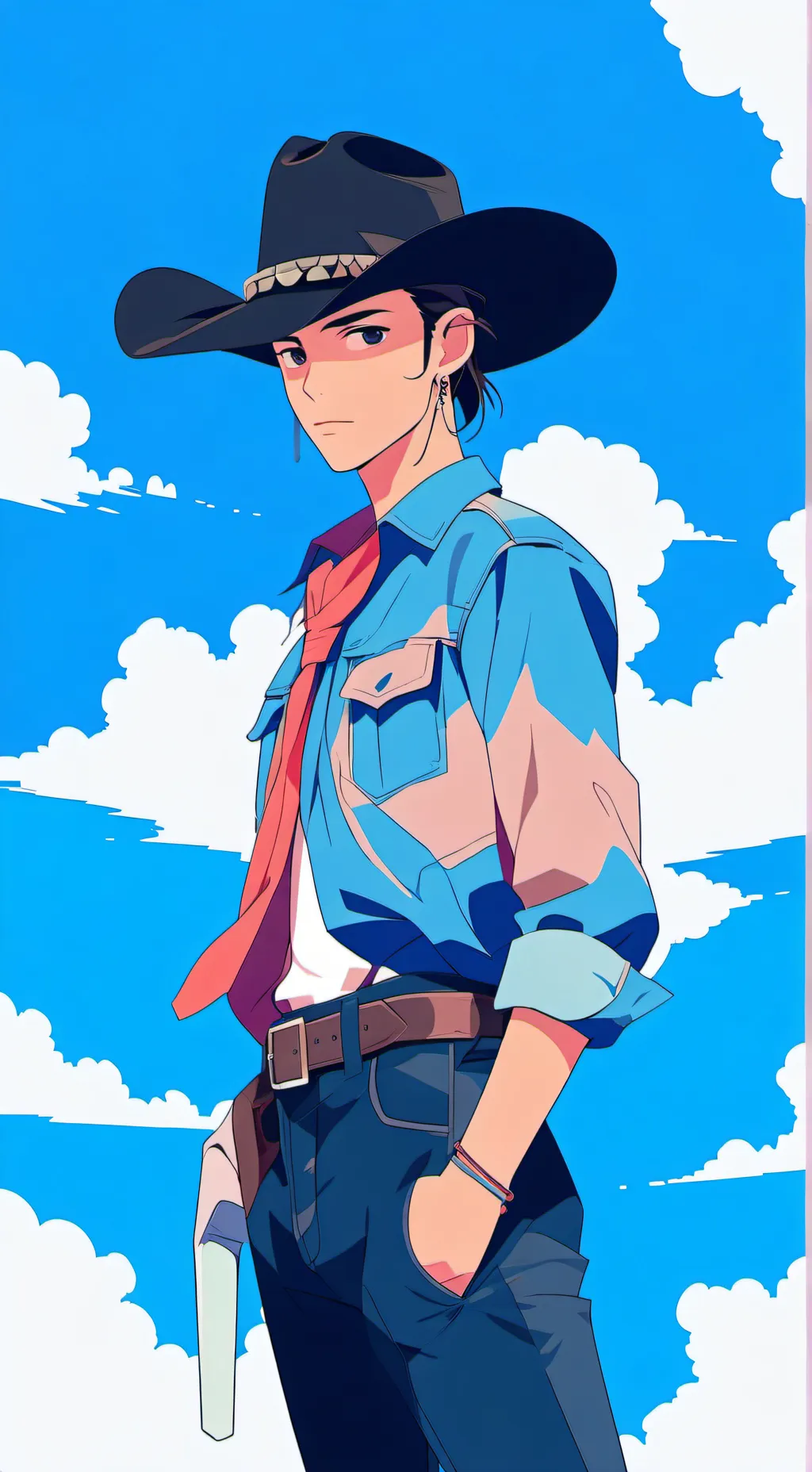 ai character: John  background