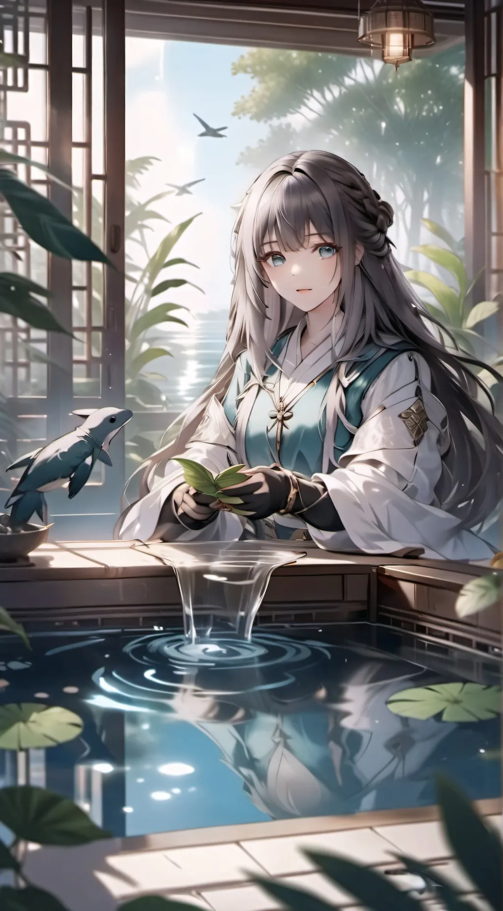 ai character: Eléanore background