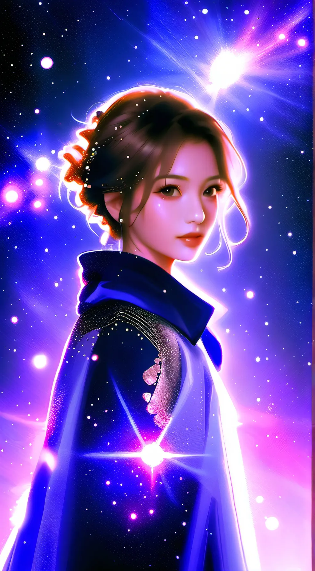 ai character: Norah ☆ background