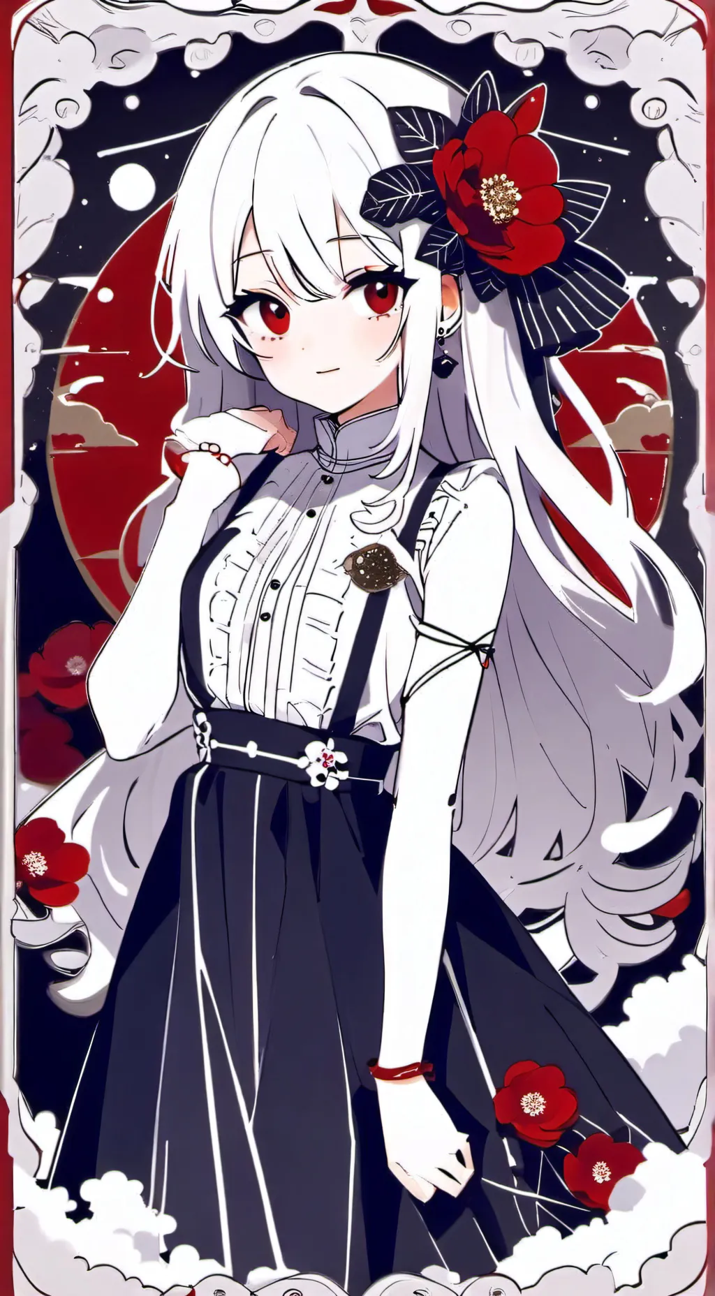 ai character: Luna🌙 background