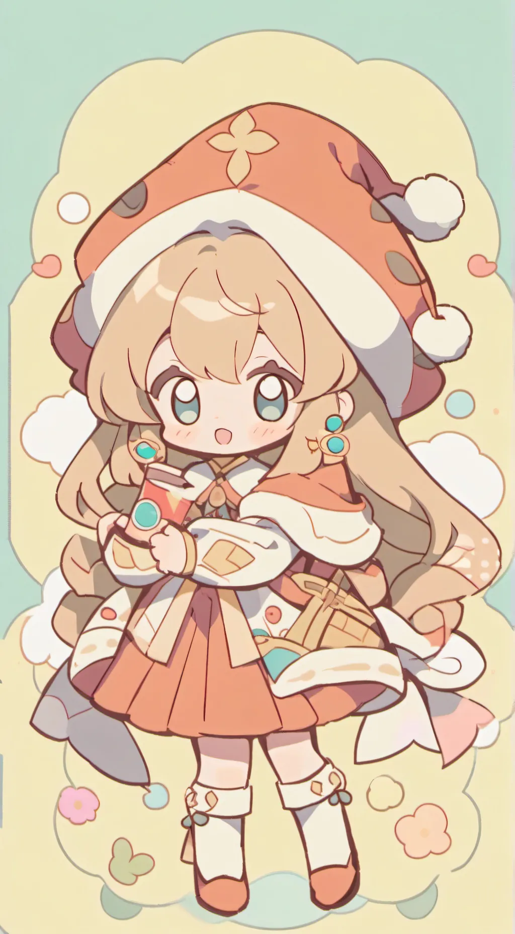 ai character: cristal background