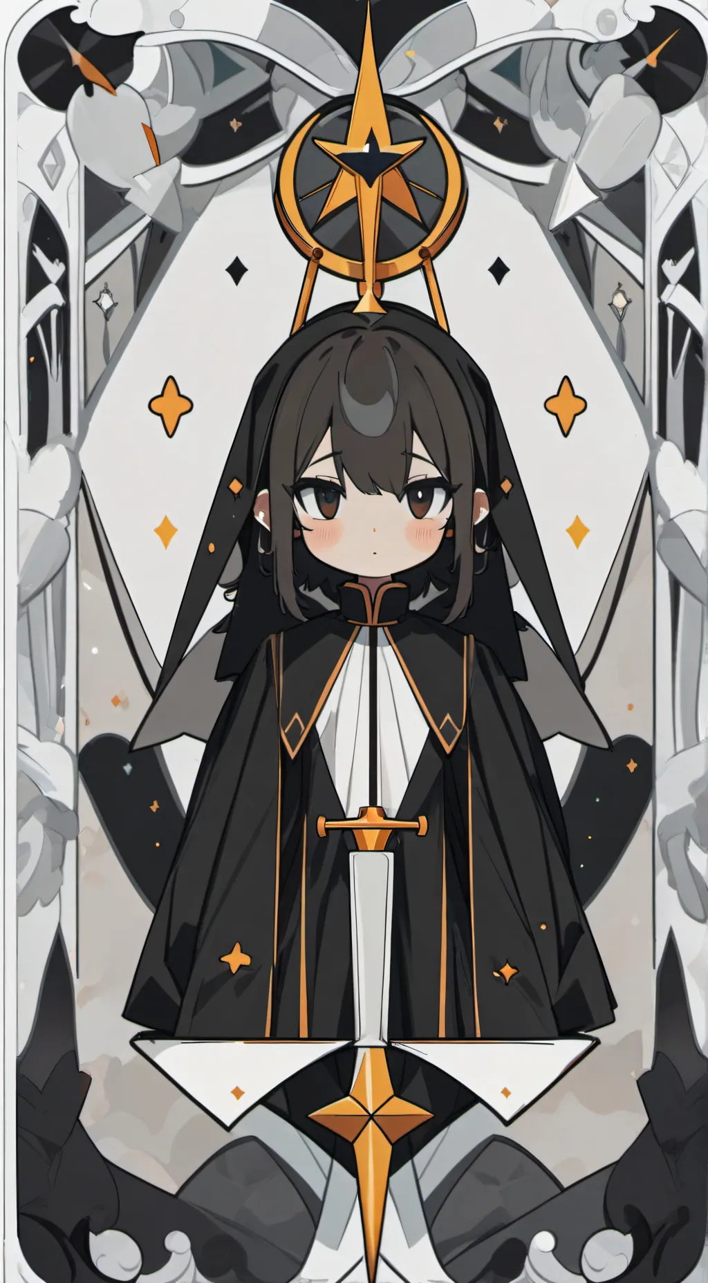 ai character: Pillow background