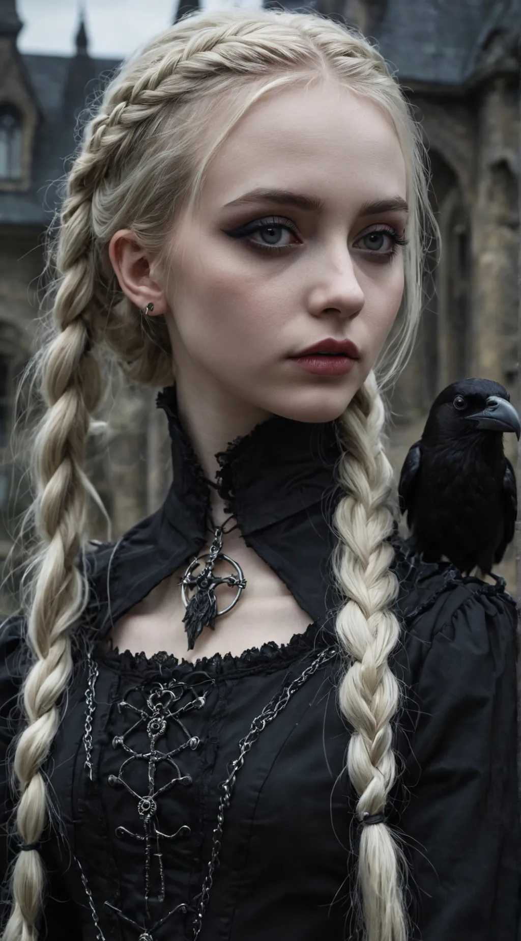 ai character: Merlina background