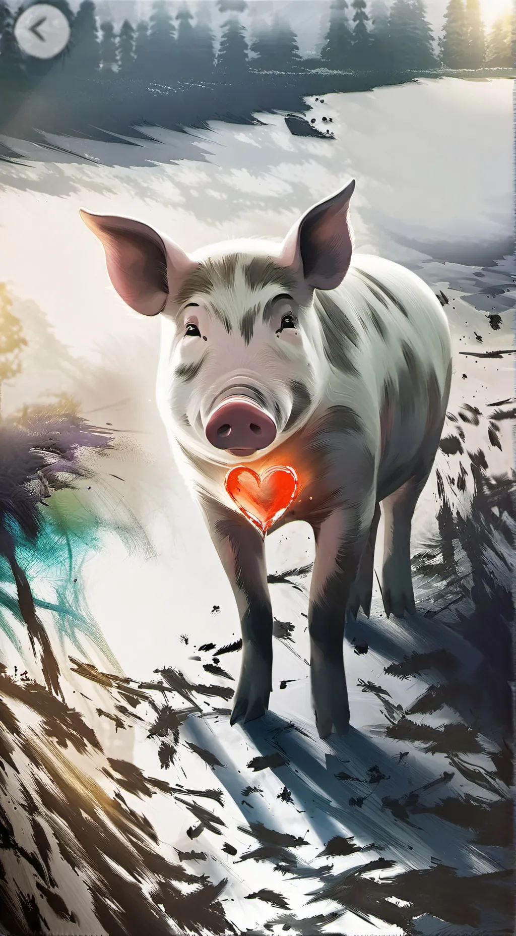 ai character: Pig's Heart Curse  background