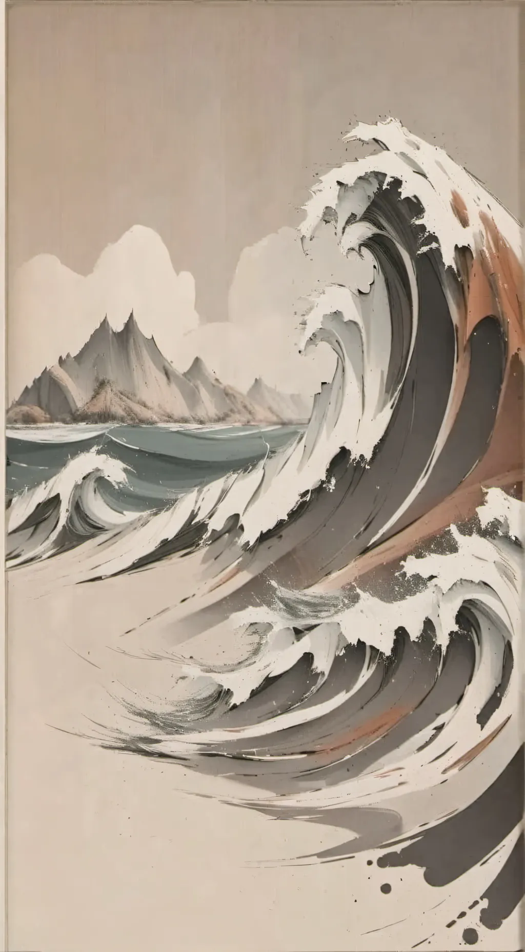 ai character: I leave for talkie background