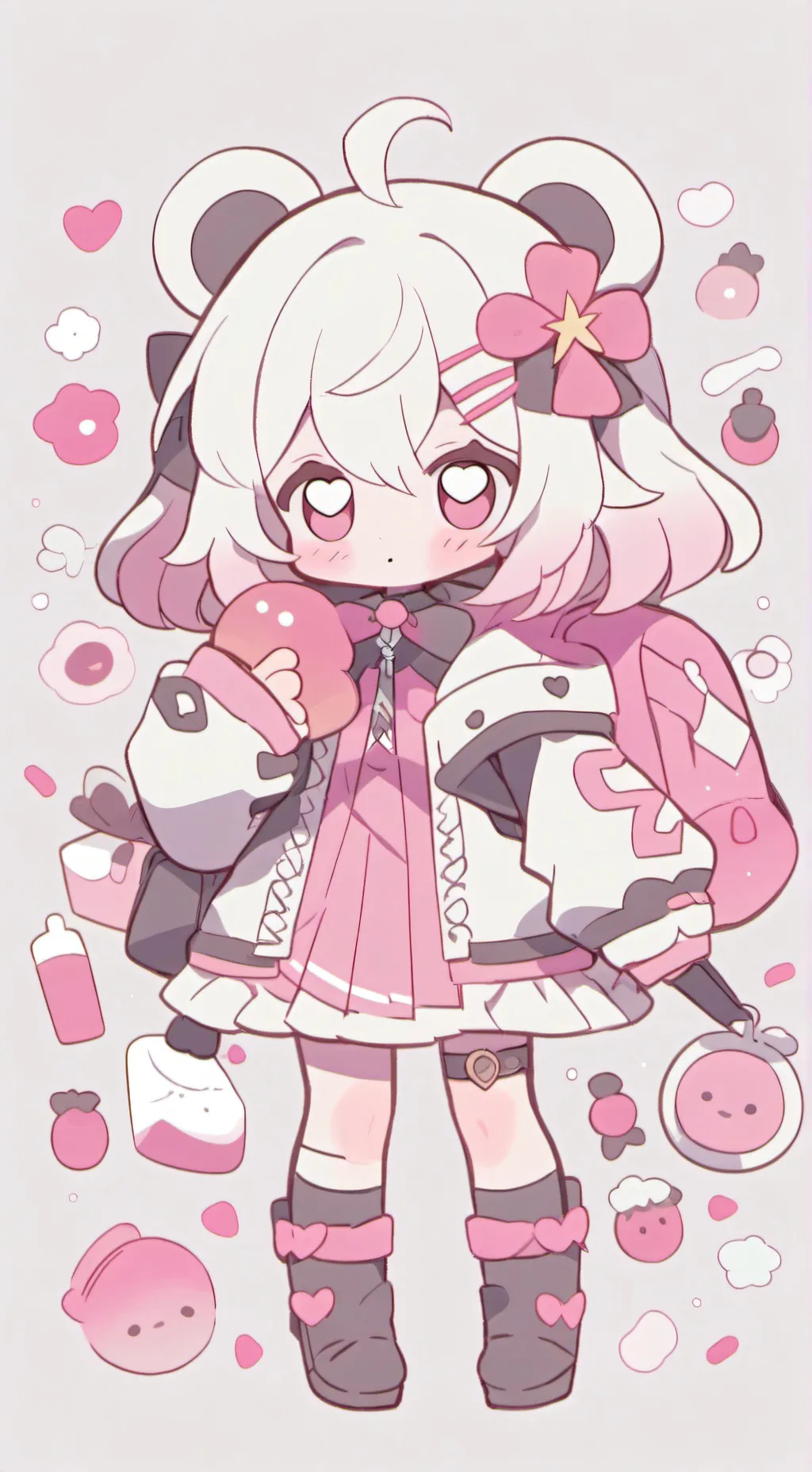 ai character: Stray kids  background