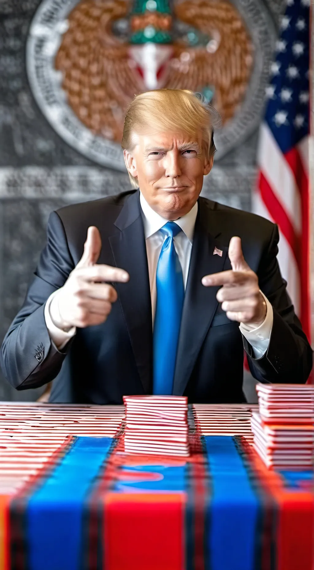 ai character: Donald Trump background