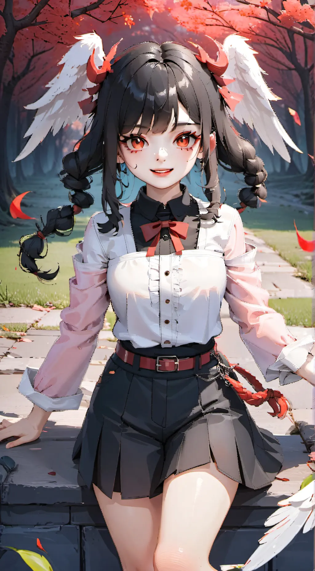 ai character: Akane background