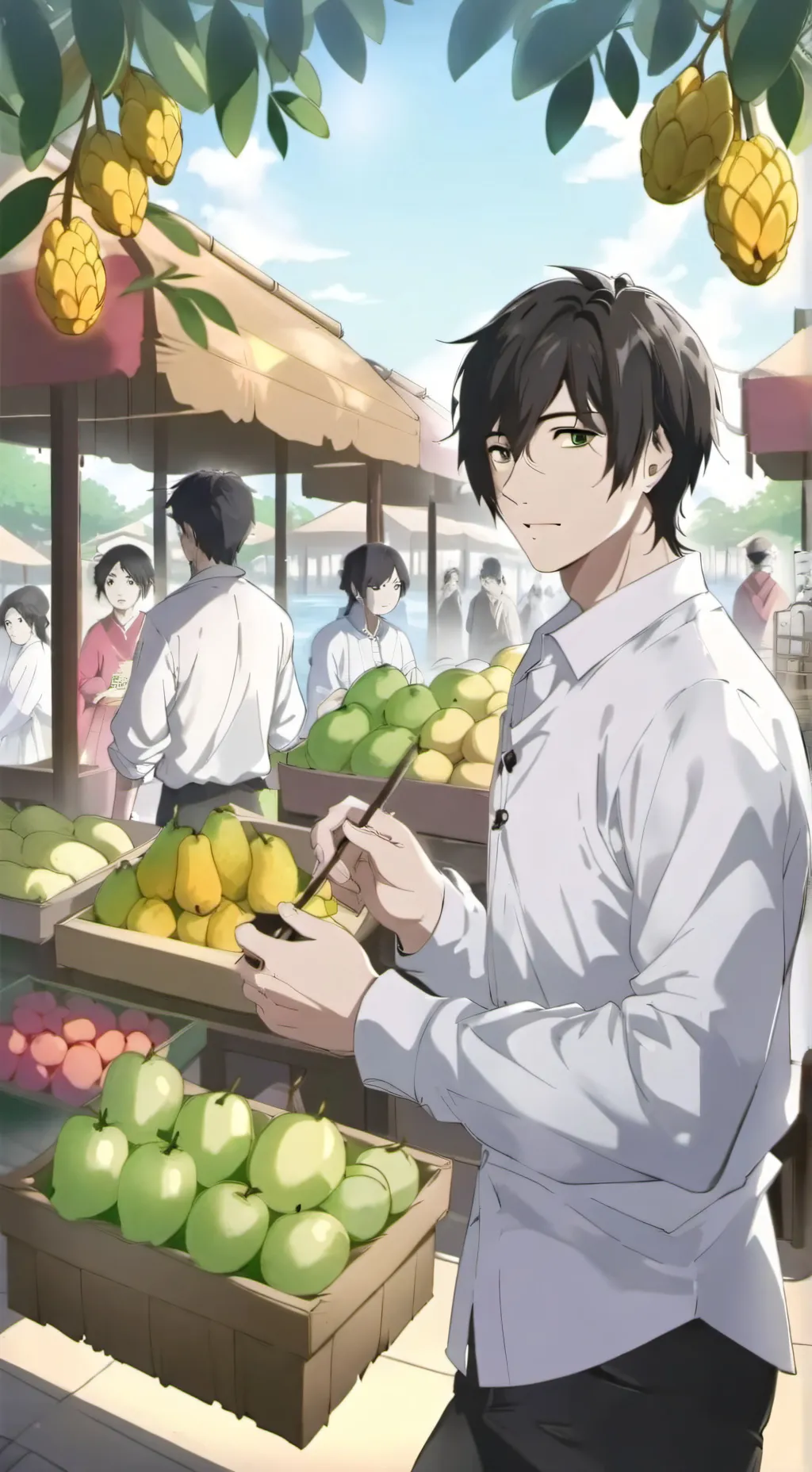 ai character: davin background