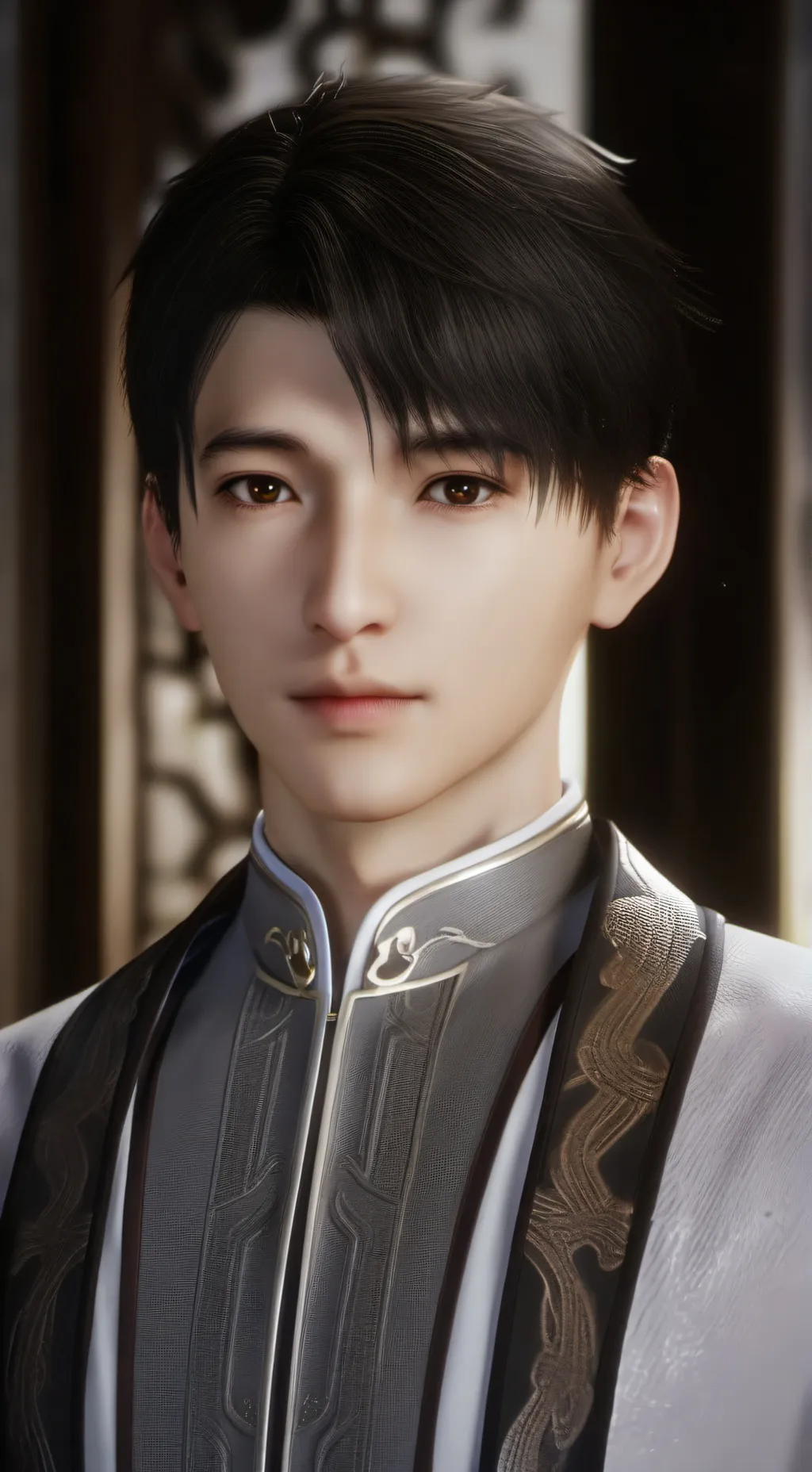 ai character: Chinese Man background