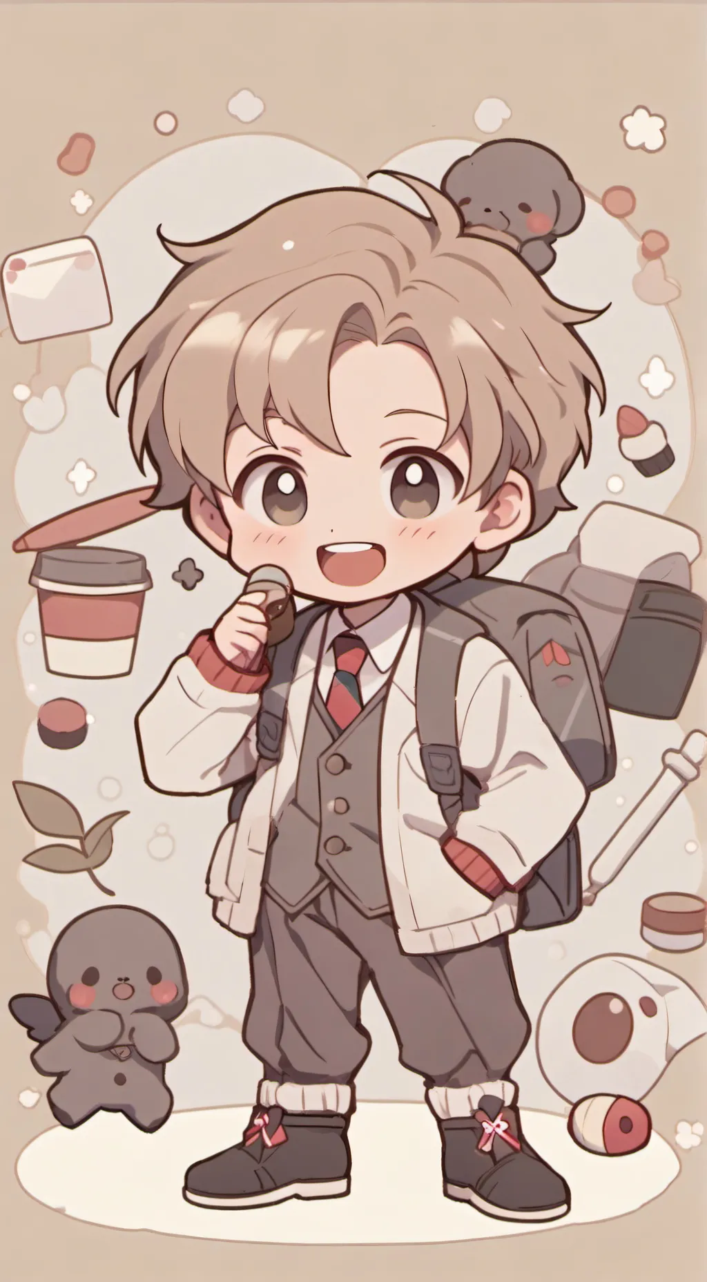 ai character: bankzitters background