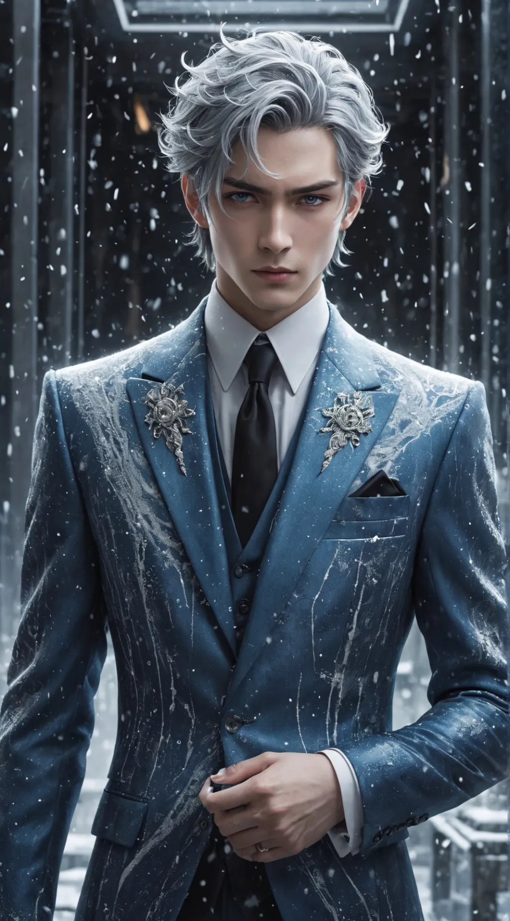 ai character: Lucien background