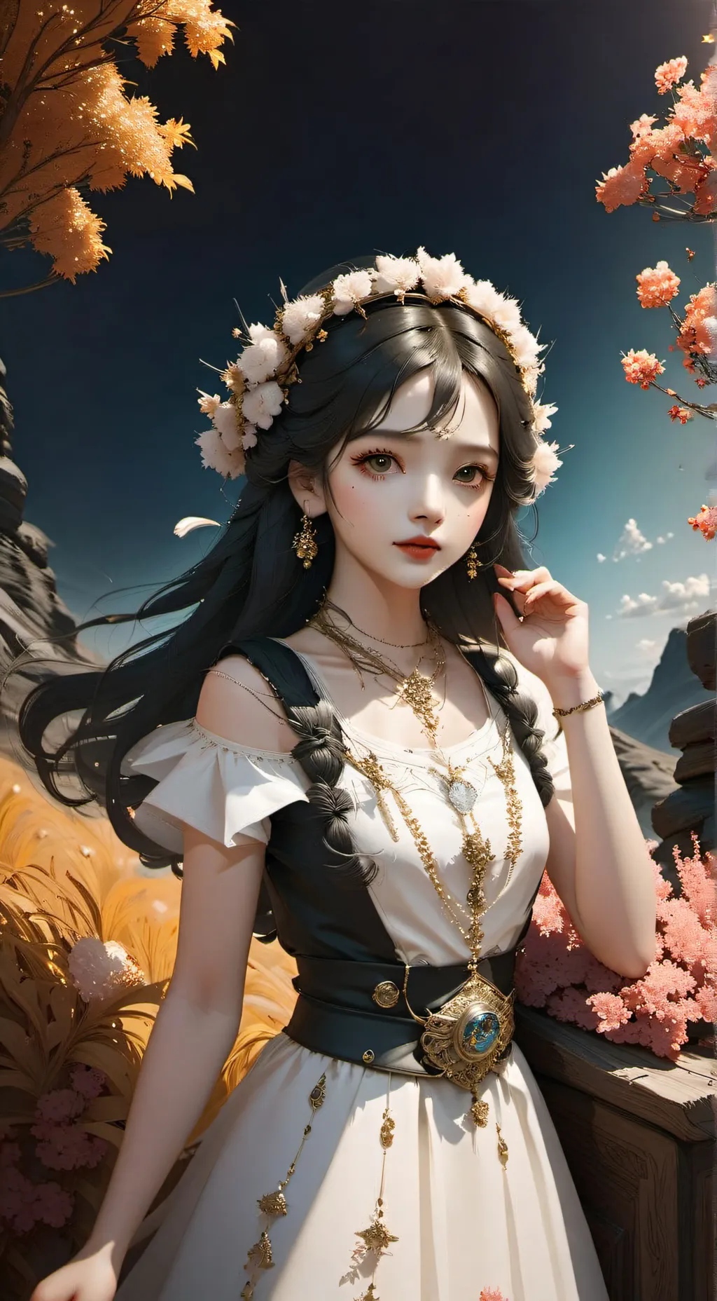 ai character: Angelina background