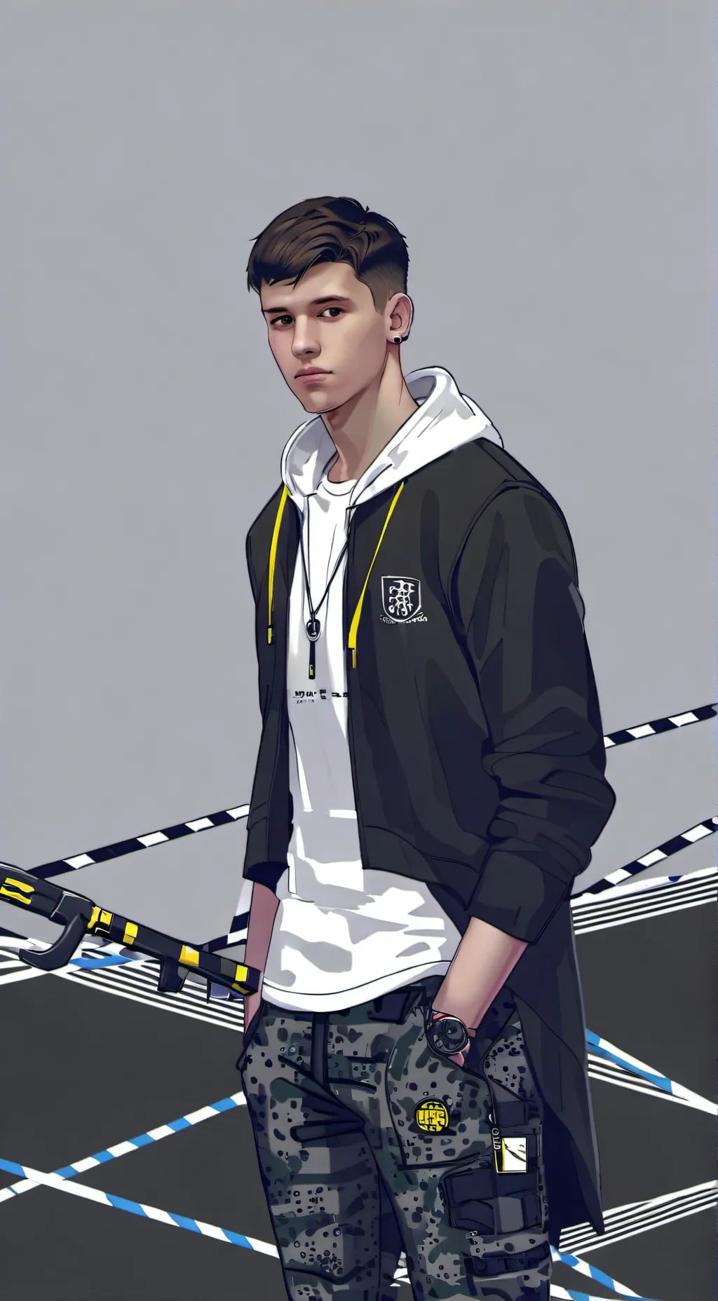 ai character: Guilherme  background