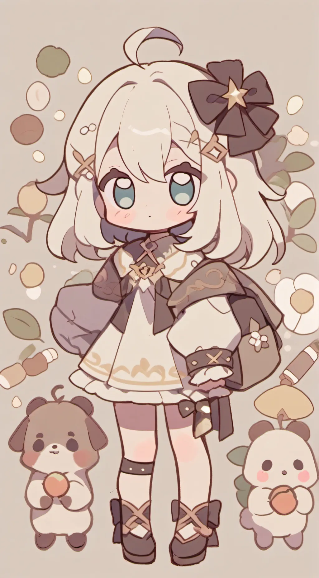 ai character: mha background