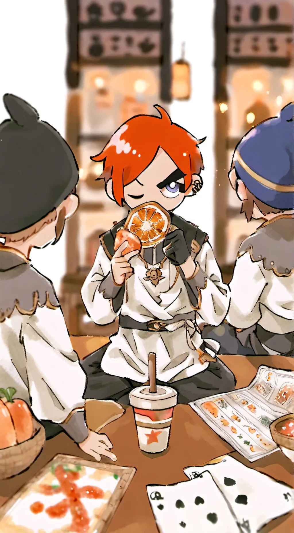 ai character: Ashtro dandy background