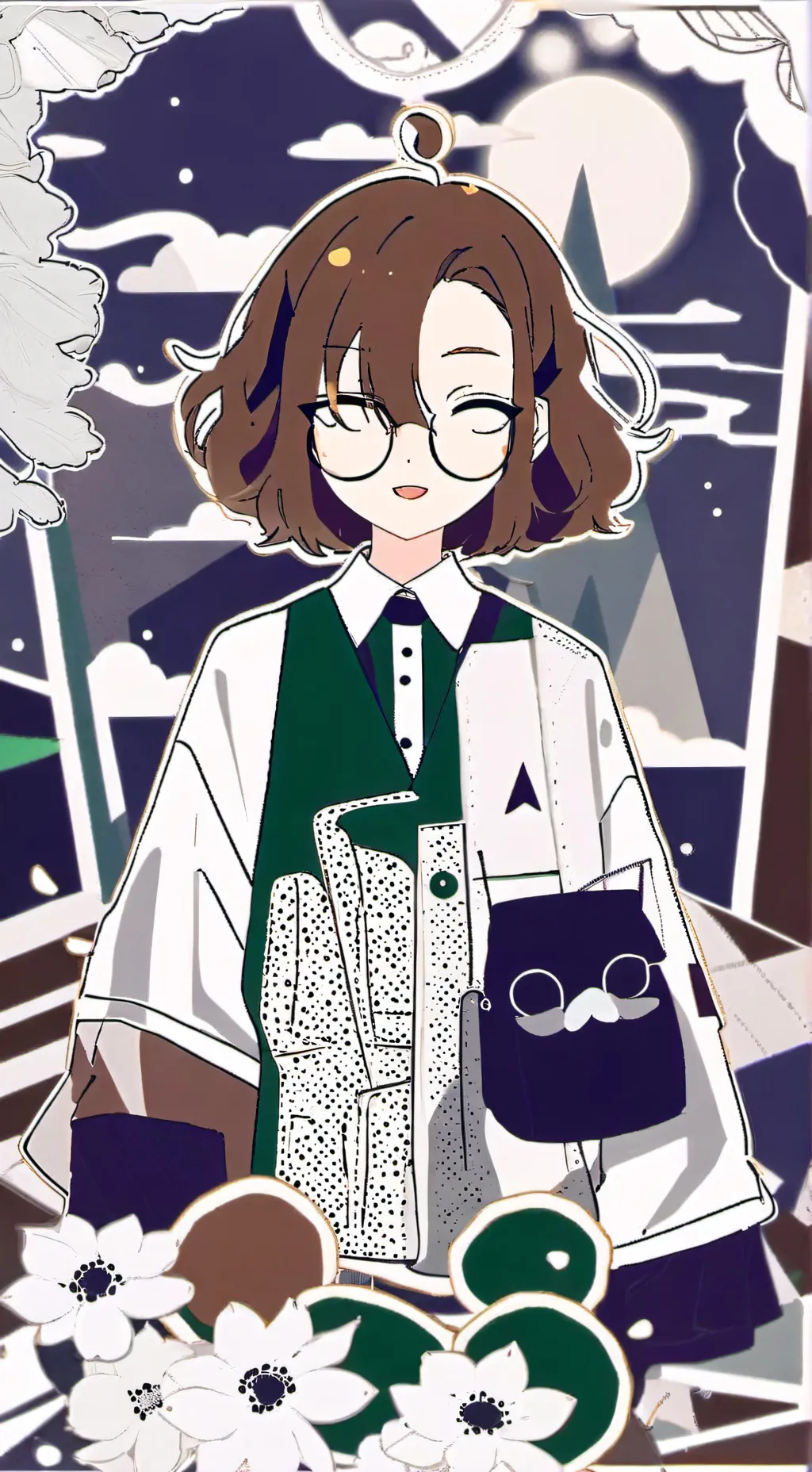 ai character: Kichie [My oc] background