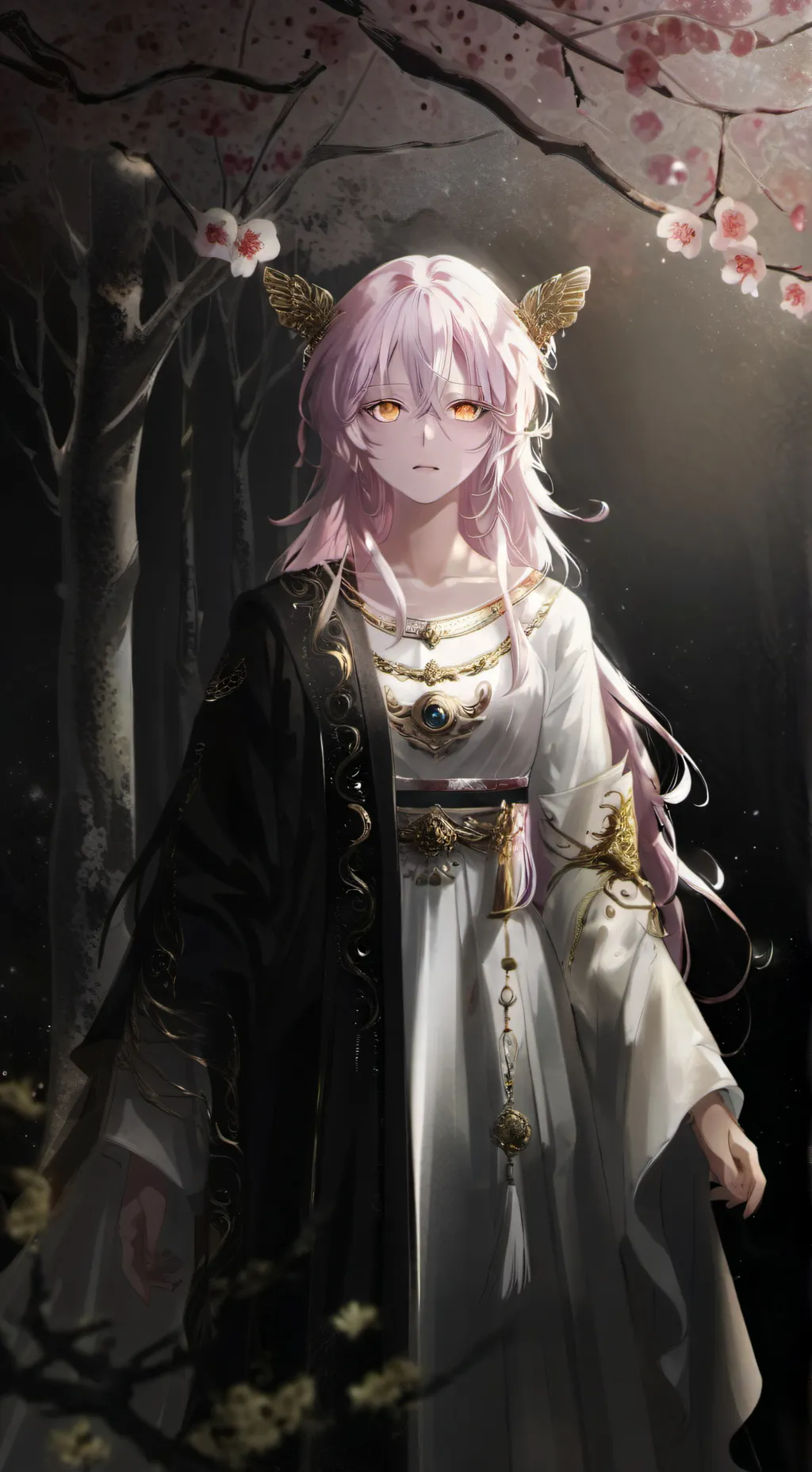 ai character: sapphire background